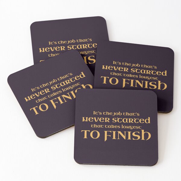 Item preview, The Job That's Never Started. designed and sold by inkset.