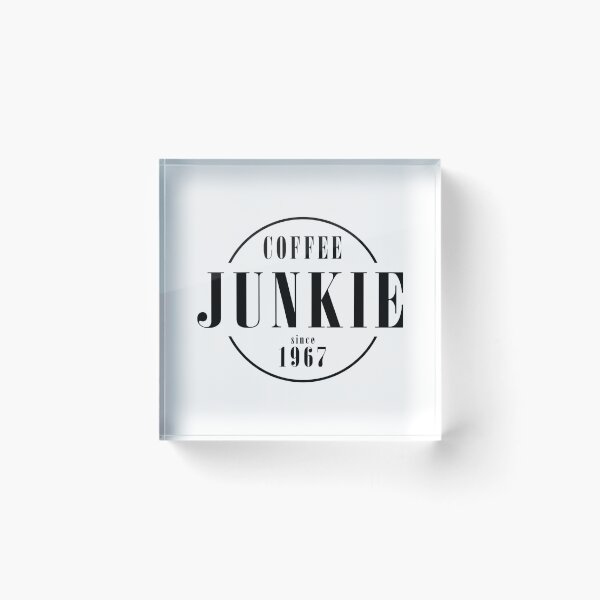 Item preview, Coffee Junkie since 1967 designed and sold by AlfabetDesign.