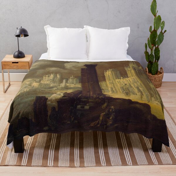 Artikelvorschau,  Landscape with Buildings - Didier Barra  entworfen und verkauft von Vintage Designs +.