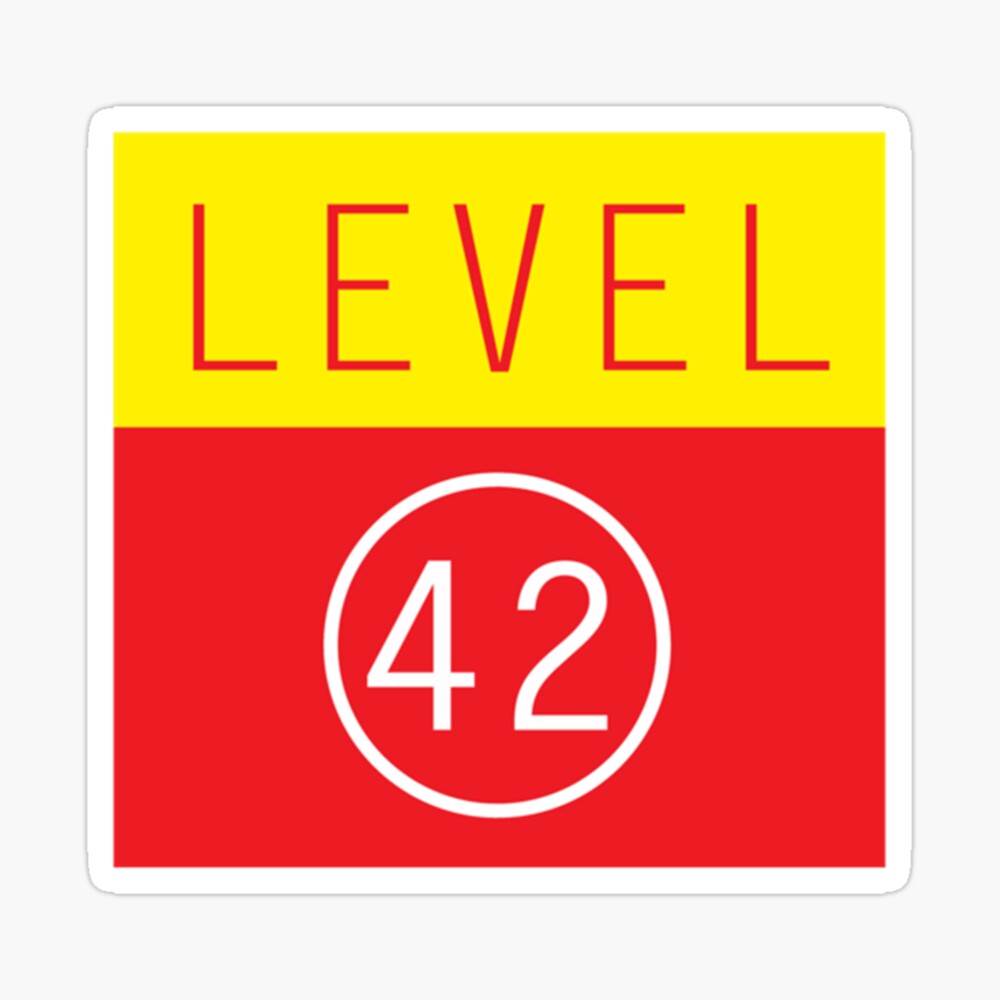 Level 42 Essential T-Shirt Pin for Sale by ElsaBieber