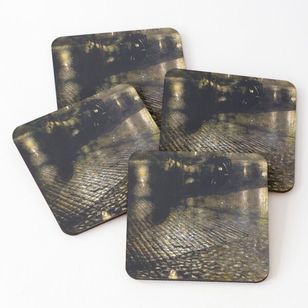 Item preview, Cobbled streets vintage painting designed and sold by Vintage Designs +.