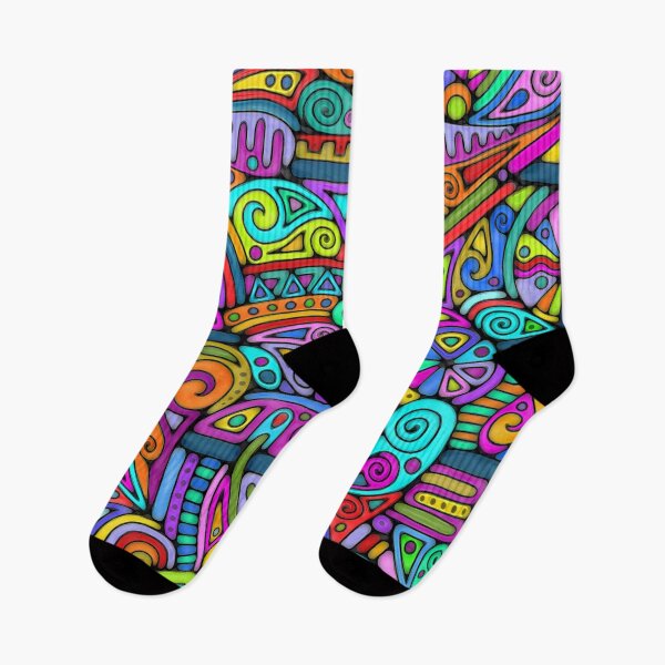 Item preview, Hand And Digitally Painted Pattern Art 30 designed and sold by EDDArt.