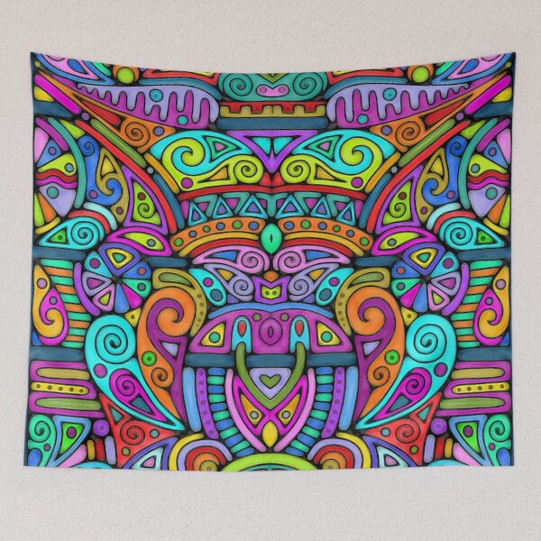 Item preview, Hand And Digitally Painted Pattern Art 30 designed and sold by EDDArt.