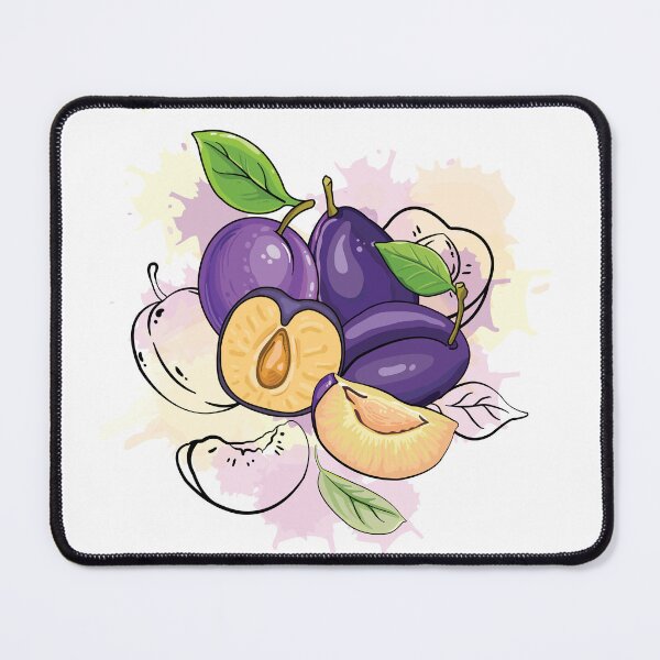 Item preview, Fresh Purple Plums Fruit designed and sold by danikaVT.