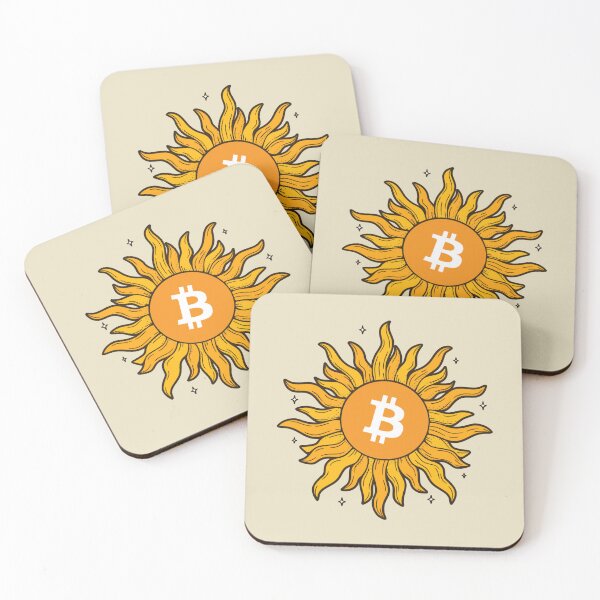 Item preview, Crypto sun Bitcoin coin  designed and sold by Crypmetal.