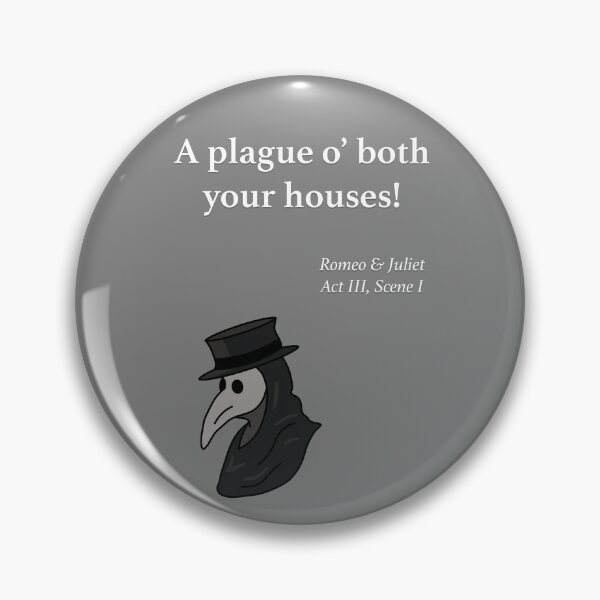 Item preview, A plague o both your houses (Romeo & Juliet) designed and sold by ThatsNovelGifts.