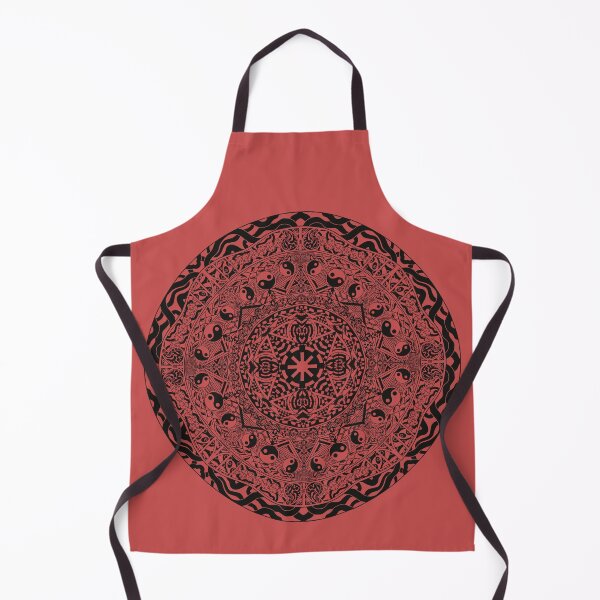 Artikelvorschau, Symbolisches schwarzes Mandala entworfen und verkauft von DomaDoma.