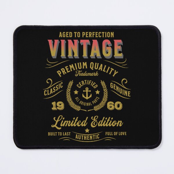 Item preview, Vintage 1960 - Aged to Perfection - Limited Edition designed and sold by Rhu Creations.