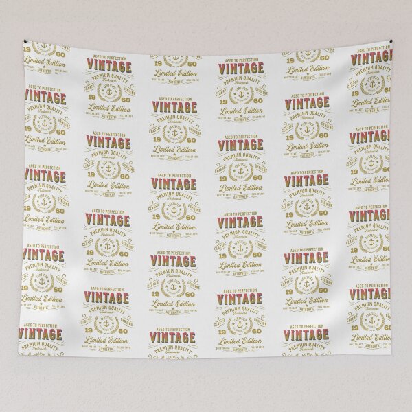 Item preview, Vintage 1960 - Aged to Perfection - Limited Edition designed and sold by Rhu Creations.