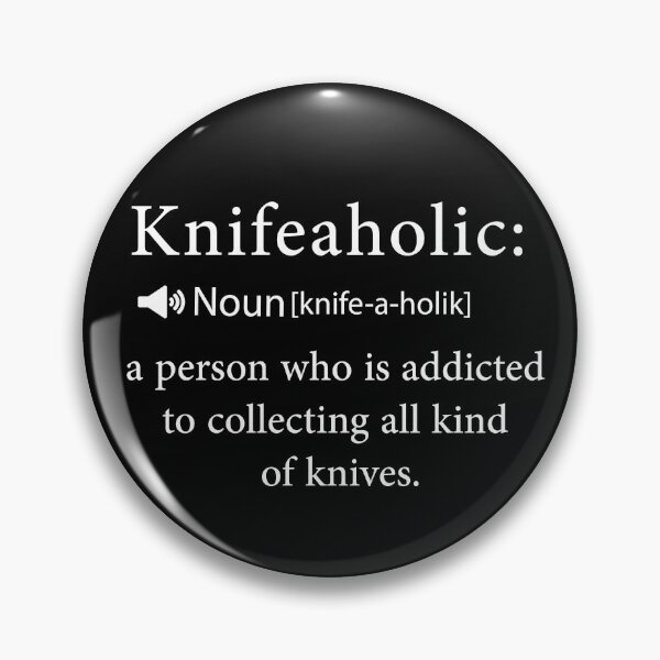 Item preview, Knifeaholic Definition Knives Maker Gift designed and sold by Luna1Shop.