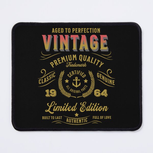 Item preview, Vintage 1964 - Aged to Perfection - Limited Edition designed and sold by Rhu Creations.
