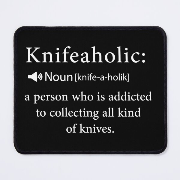 Item preview, Knifeaholic Definition Knives Maker Gift designed and sold by Luna1Shop.