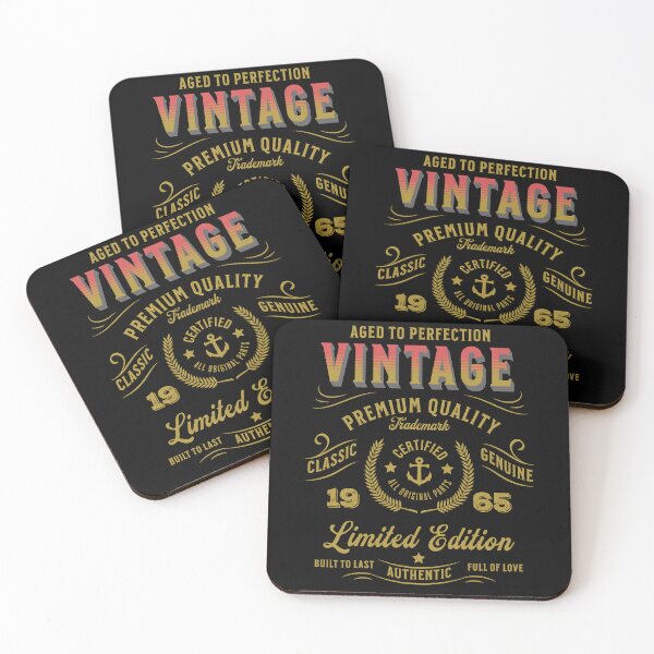 Item preview, Vintage 1965 - Aged to Perfection - Limited Edition designed and sold by Rhu Creations.
