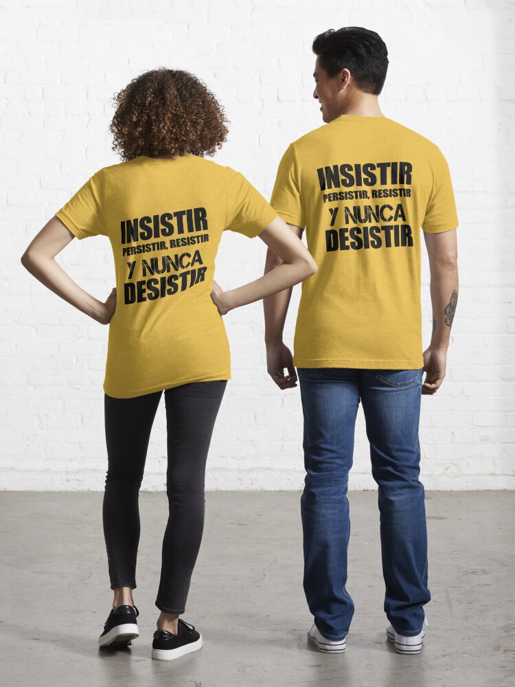 Español divertido - Funny Spanish Insistir Persistir Resistir Y Nunca  Desistir Essential T-Shirt Sticker for Sale by MarvinPhillip