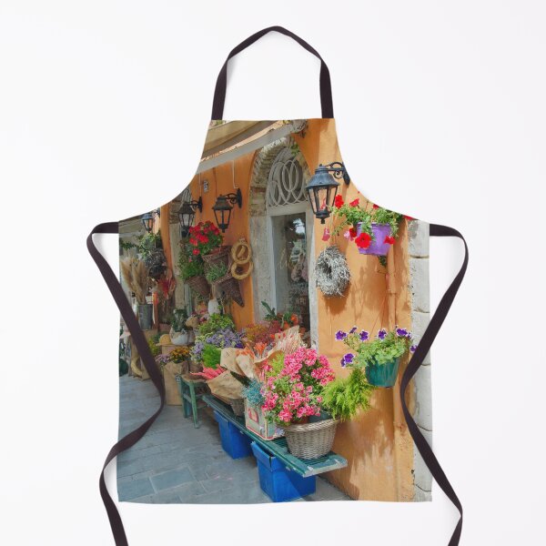 Item preview, THE FLOWER SHOP IN OLD CORFU TOWN CORFU ISLAND GREECE designed and sold by nickbrayimages.