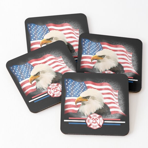 Item preview, Fireman American Flag Firefighter 4th Of July Independence Day designed and sold by Buyeseoshop.