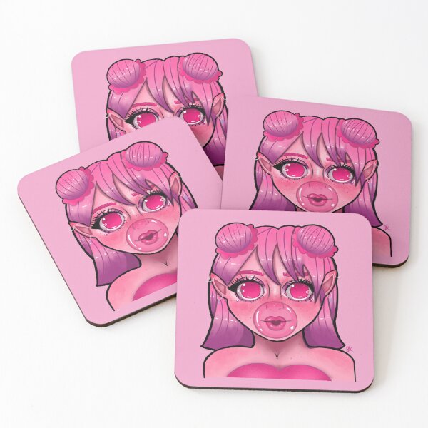 Aperçu de l'œuvre Fille elfe chewing-gum créée et vendue par Artsy-Brooke.