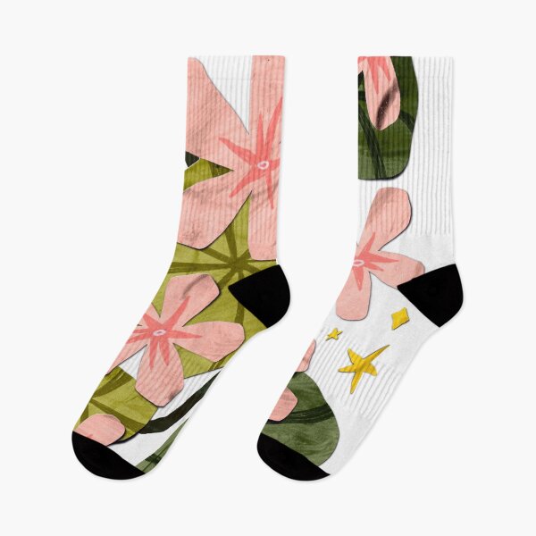 Item preview, Paper collage of pink flowers and leaves of lotus flower designed and sold by artmayte.
