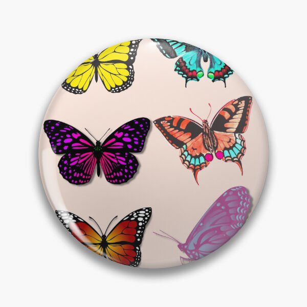 Item preview, Brightly Colored Dancing Butterflies  designed and sold by Megan Nicole Czerwinski.