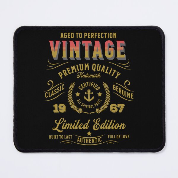 Item preview, Vintage 1967 - Aged to Perfection - Limited Edition designed and sold by Rhu Creations.