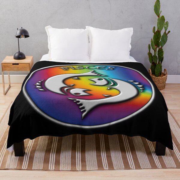 Item preview, Pisces the Fish Star Sign Astrology Zodiac Rainbow Birth Sign Horoscope Water Sign designed and sold by stuartsemporium.
