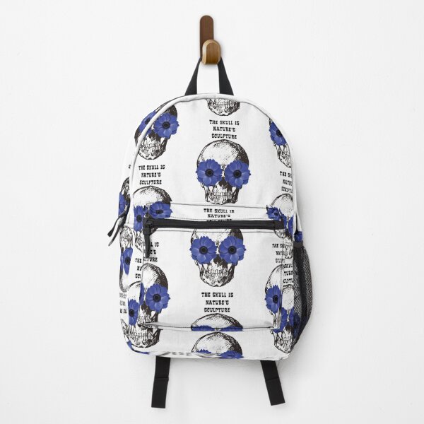 Artikelvorschau, Der Schädel. Blaue Rose. Der Schädel ist die Skulptur der Natur. Knochen und Botanik. entworfen und verkauft von LeMuArt ⭐⭐⭐⭐⭐.