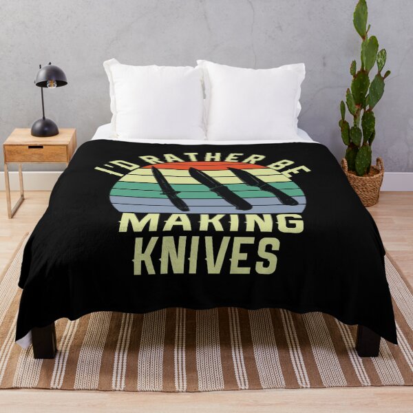 Item preview, Id Rather Be Making Knives designed and sold by Luna1Shop.