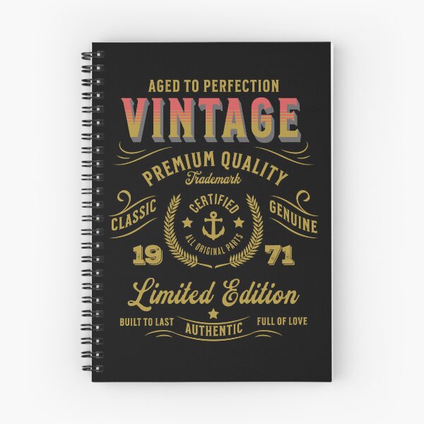 Item preview, Vintage 1971 - Aged to Perfection - Limited Edition designed and sold by Rhu Creations.
