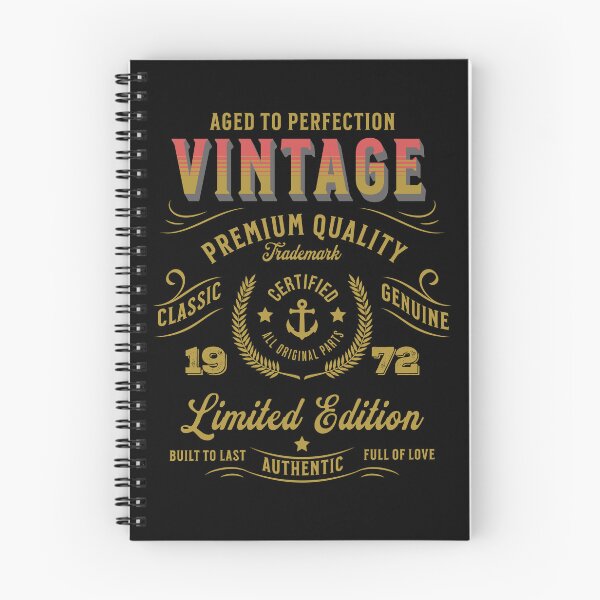 Item preview, Vintage 1972 - Aged to Perfection - Limited Edition designed and sold by Rhu Creations.