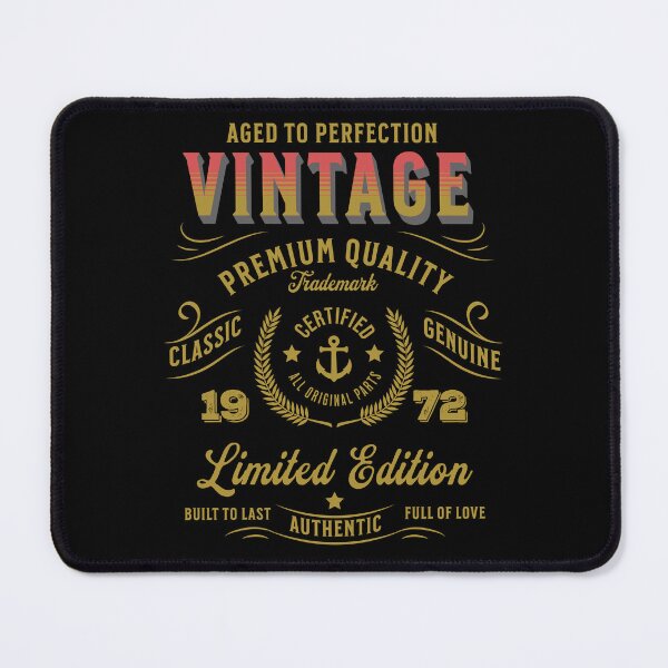 Item preview, Vintage 1972 - Aged to Perfection - Limited Edition designed and sold by Rhu Creations.
