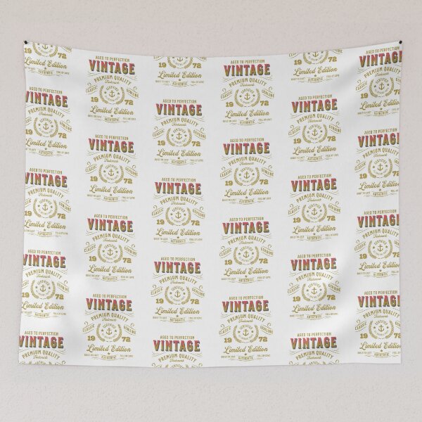 Item preview, Vintage 1972 - Aged to Perfection - Limited Edition designed and sold by Rhu Creations.