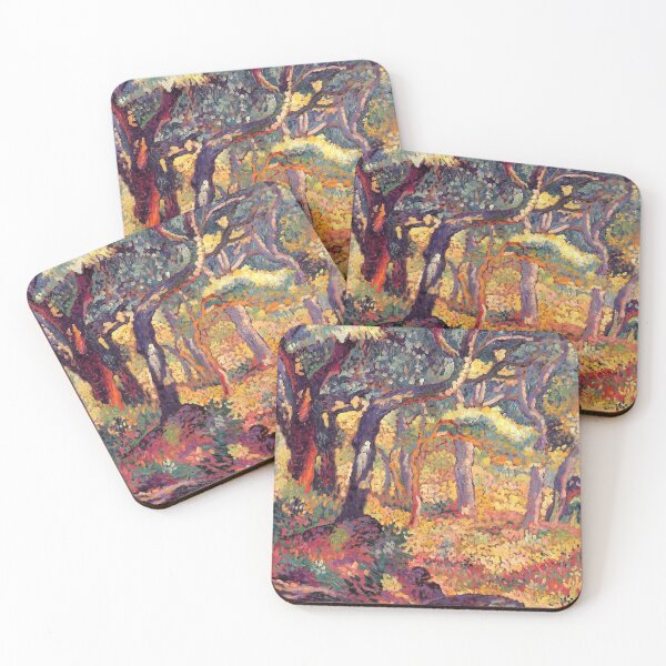 Item preview, Forest Landscape by Henri Edmond Cross - Vintage Art designed and sold by RickE.