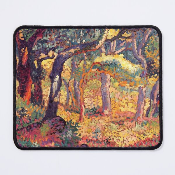 Item preview, Forest Landscape by Henri Edmond Cross - Vintage Art designed and sold by RickE.