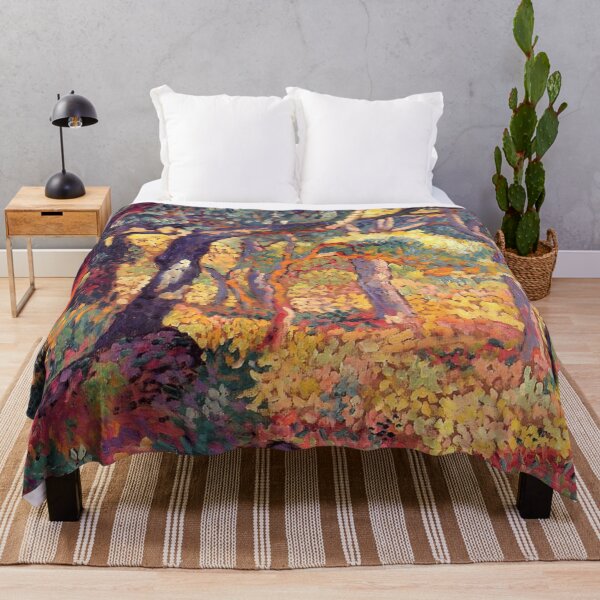 Item preview, Forest Landscape by Henri Edmond Cross - Vintage Art designed and sold by RickE.