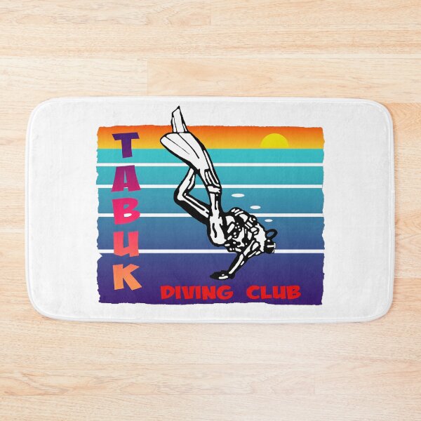 Item preview, Retro Tabuk Dive Club gear - reinterpreted! designed and sold by Twenty Twenty Visions.