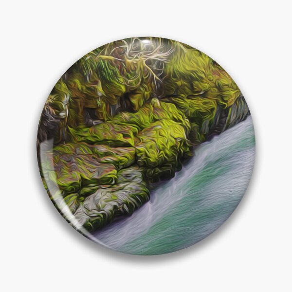 Item preview, Rushing Forest Stream Close Up  designed and sold by ACC .