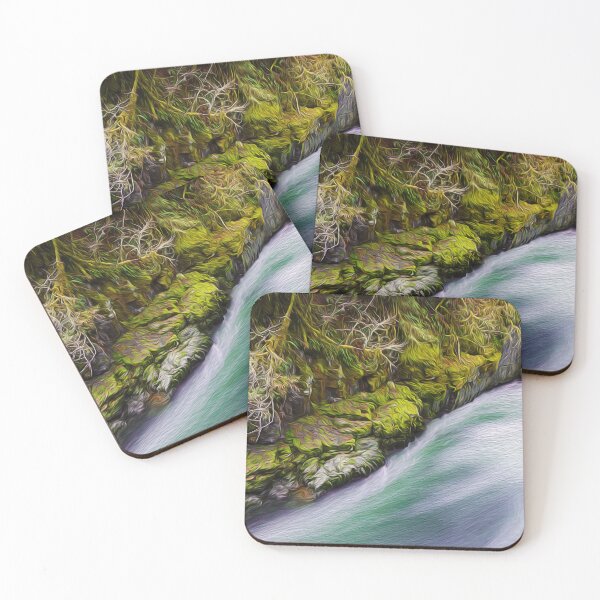 Item preview, Rushing Forest Stream Close Up  designed and sold by ACC .