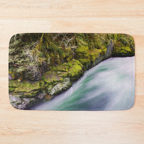 Item preview, Rushing Forest Stream Close Up  designed and sold by ACC .