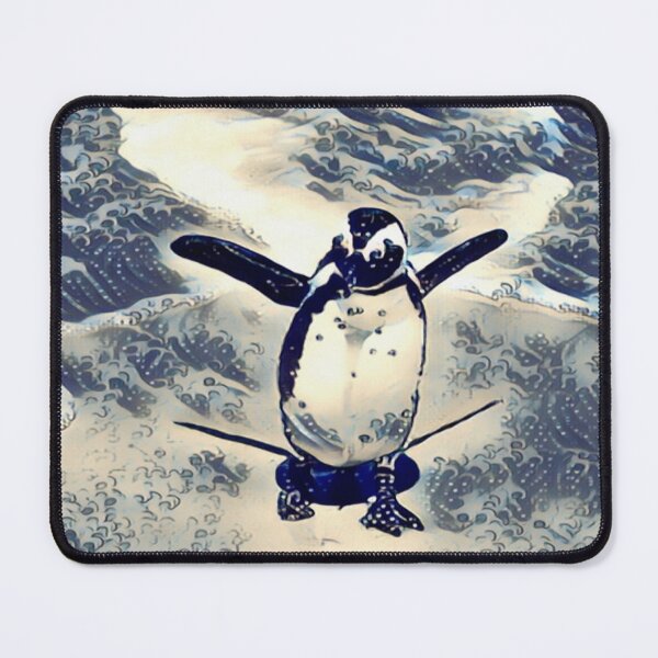 Item preview, Blue Penguin Painting designed and sold by KiwiArtistDK.