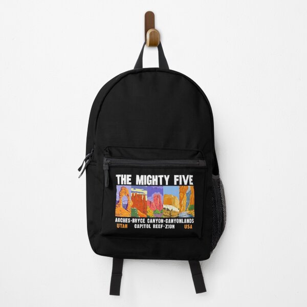 Item preview, Mighty Five Utah National Parks List Vintage designed and sold by KrisSidDesigns.