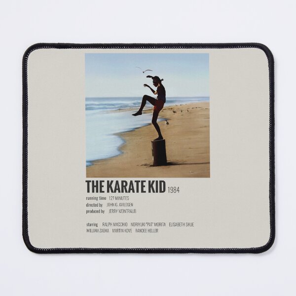 Aperçu de l'œuvre Le Karaté Kid (1984) créée et vendue par MoviePolaroid.
