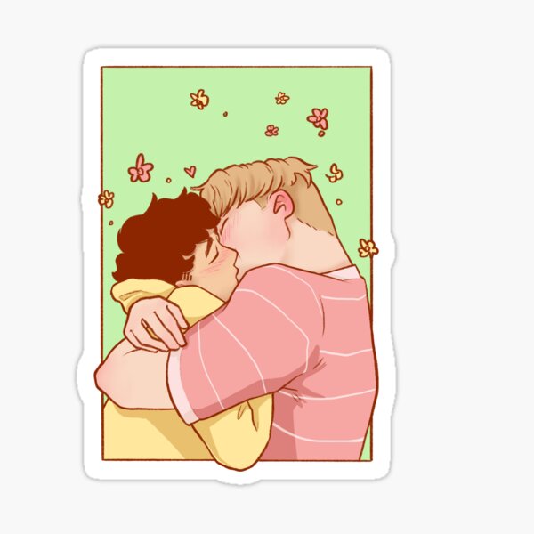 Item preview, Nick and Charlie - heartstopper comic designed and sold by daddymactinus.