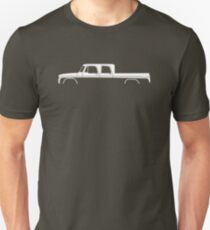 Truck Silhouette - for 1965 Crew Cab sweptline classic pickup Unisex T-Shirt