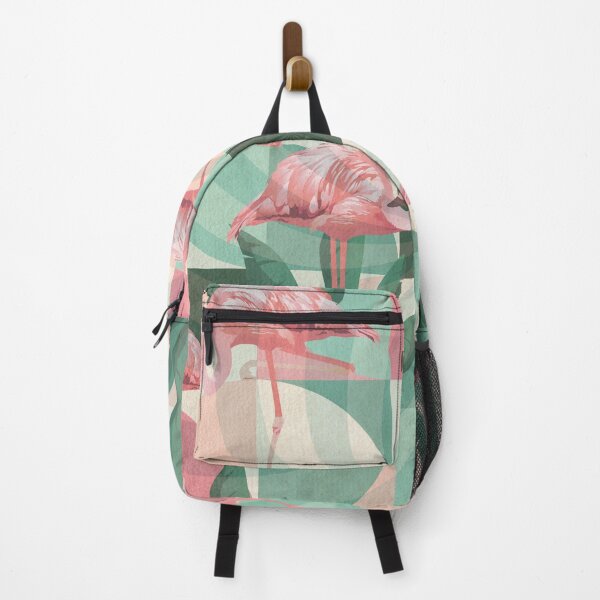 Item preview, retro colors pink flamingo summer swirl pattern designed and sold by Beeroclock.