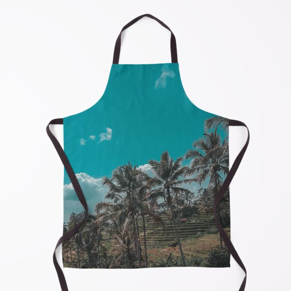 Item preview, Tropical Palms and clouds in the Rice terrace Bali Indonesia designed and sold by SandShopDesigns.