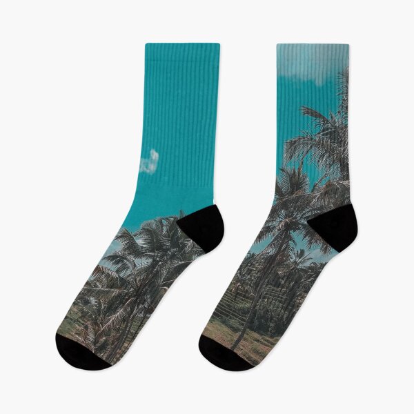 Item preview, Tropical Palms and clouds in the Rice terrace Bali Indonesia designed and sold by SandShopDesigns.