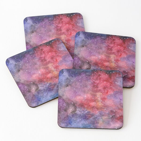 Item preview, Nebula Watercolor Painting (Version 2) designed and sold by sketchymaja.