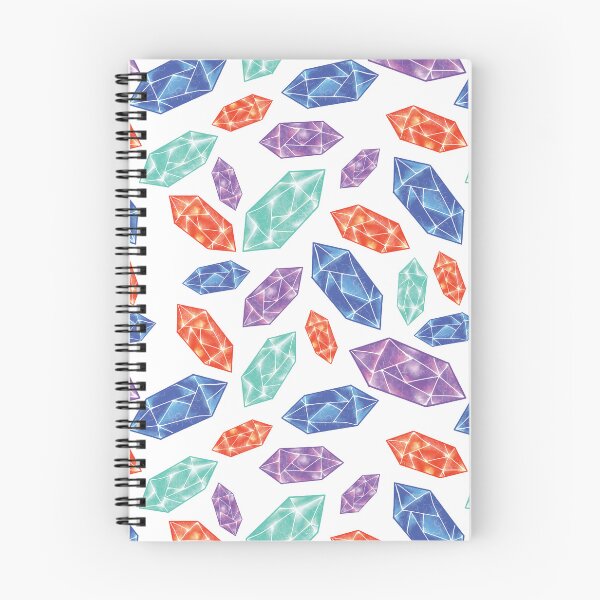 Item preview, Colorful Diamonds and Crystals Pattern designed and sold by Missing In Art.