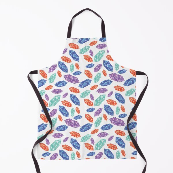 Item preview, Colorful Diamonds and Crystals Pattern designed and sold by Missing In Art.