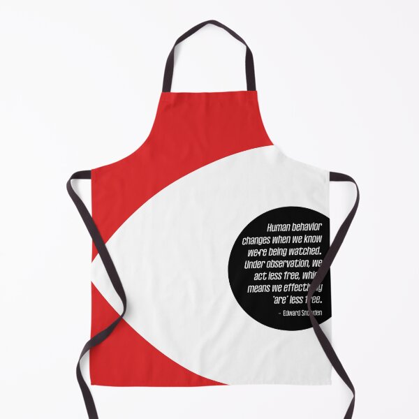 Item preview, Surveillance State • Edward Snowden Quote designed and sold by amuseXpress.